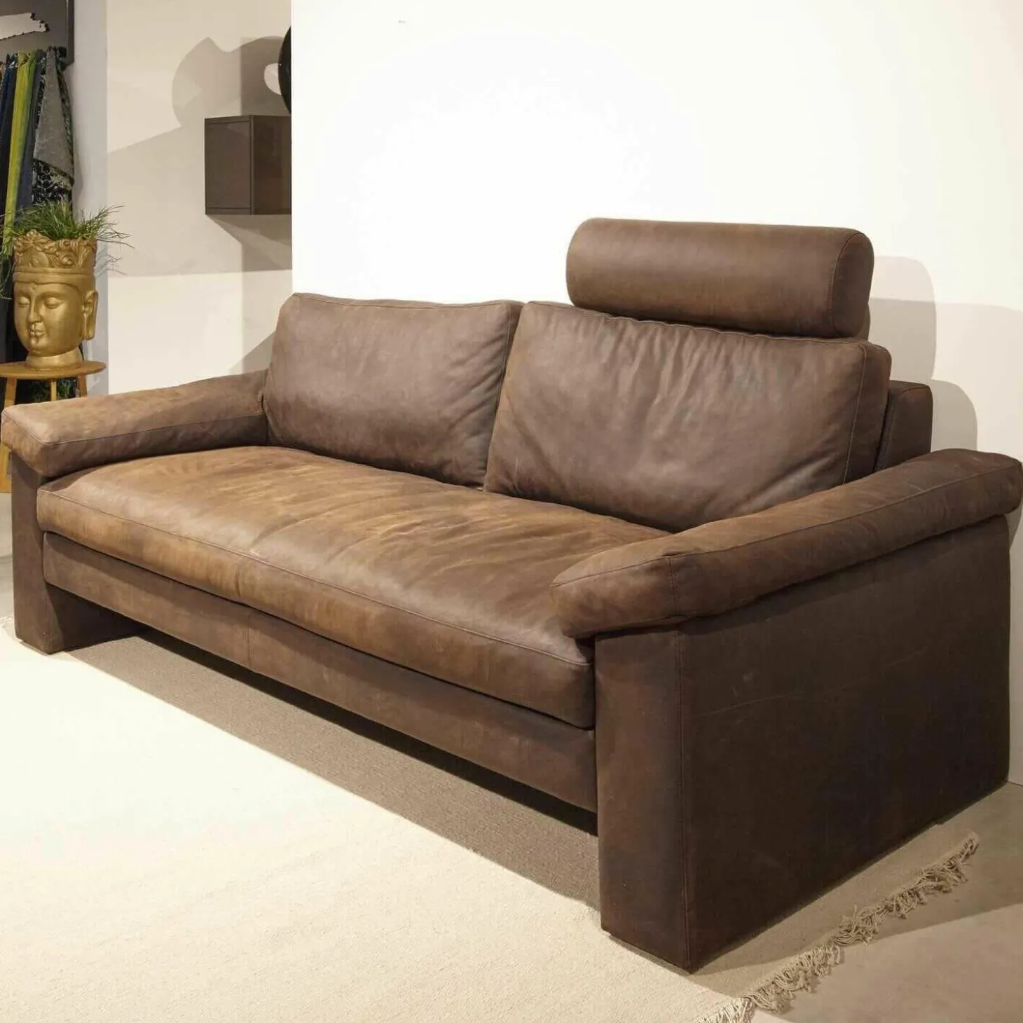 Sofa Activineo Toscana Leder Mocca Braun