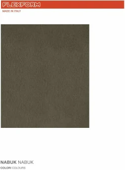 Sofa Adda Leder Pelle 702 Deluxe Braun Grün Gestell Schwarzchrom