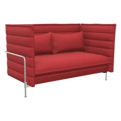 Sofa Alcove 2-Sitzer Laser Rot