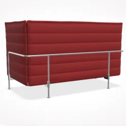 Sofa Alcove 2-Sitzer Laser Rot