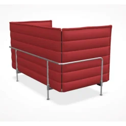 Sofa Alcove 2-Sitzer Laser Rot