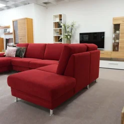 Sofa Amanda Stoff Roxbury Rot