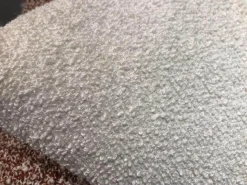 Sofa Andes Stoff Ravenna Fire Rosa Metallfüße Schwarz Grau Pulverbeschichtet Inklusive Hocker Und Kissen