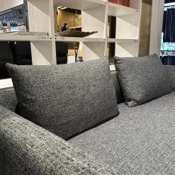 Sofa Avola Stoff Prime Anthrazit Grau Gestell In Chromkufe