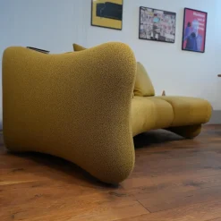 Sofa Bongo Bay Lounge Stoff 5275 0071 Grün Gelb