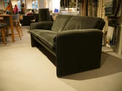 Sofa Bora Bora Niedrig Bezug Stoff Spazio 26886 86 Anthrazit Gestell Buche Massiv