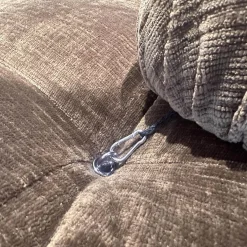 Sofa Camaleonda Stoff 400 Enia Olivgrün Extra Grün Füße Buchenholz Natur Inklusive Hocker