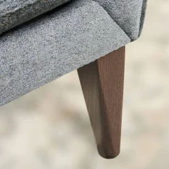 Sofa Coco 2 67,5 Stoff Uma BW1738 191 Füße Holz Dunkelbraun