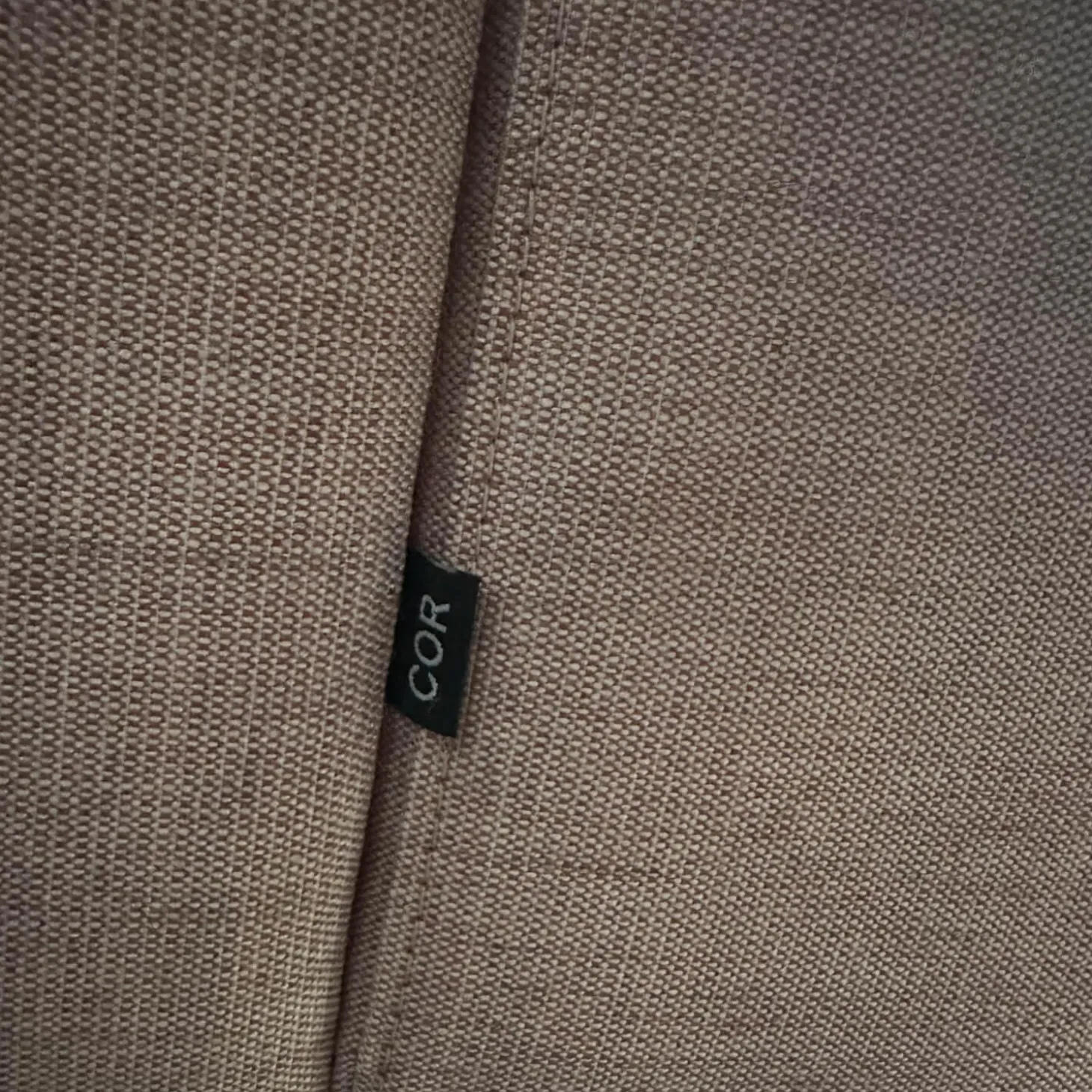 Sofa Conseta Bezug Stoff A0316 Canvas 100 614 Rosa Metallkufe Verchromt Inklusive Kopfstütze