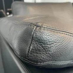 Sofa Conseta Leder 286 Schwarz