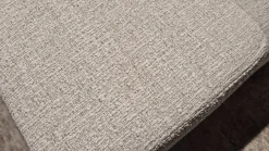 Sofa Crossline Stoff Porto 101 Creme Weiß mit 3 Kissen