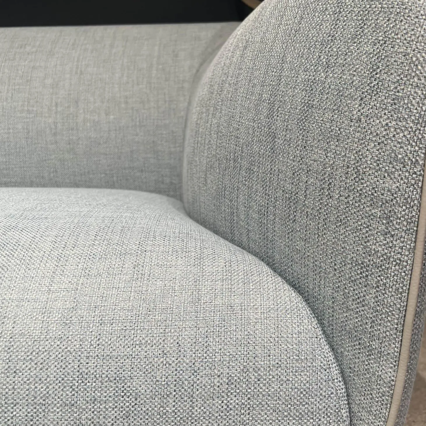 Sofa Drive Stoff D Cielo 6356 Blau mit 2 Kissen