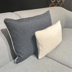 Sofa Drive Stoff D Cielo 6356 Blau mit 2 Kissen