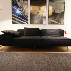 Sofa DS 22/323-A Stoff Craft 906 Füße Chrom Hochglanz