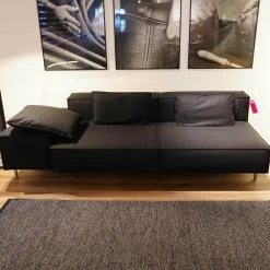 Sofa DS 22/323-A Stoff Craft 906 Füße Chrom Hochglanz