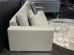 Sofa Ego Leder 38 101 Hell Steingrau Grau