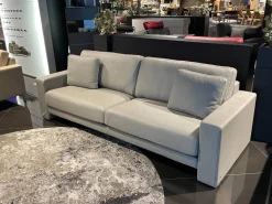 Sofa Ego Leder 38 101 Hell Steingrau Grau