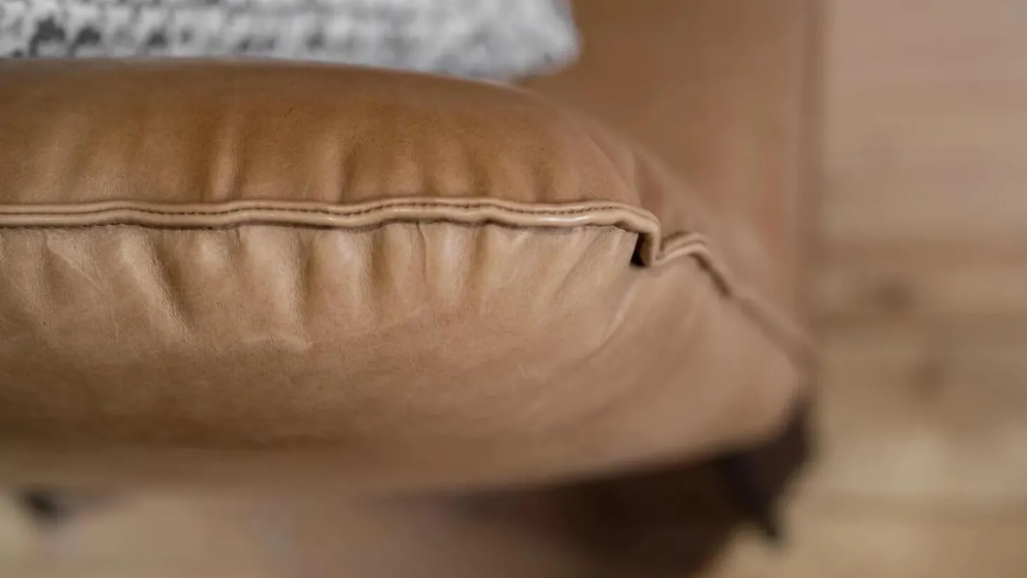 Sofa 2er-Set Sessel Shuffle Links Rechts Leder Luxor Light Grey