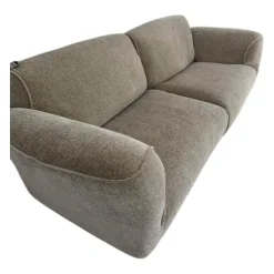 Sofa Grande Soffice Zweisitzer Stoff Tasty Soft T8575-21 Grau