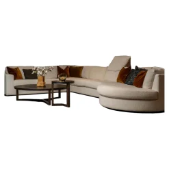 Sofa Inspiration Stoff Queen BW1775-272 Weiß