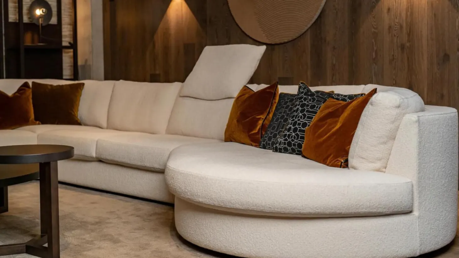 Sofa Inspiration Stoff Queen BW1775-272 Weiß