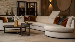 Sofa Inspiration Stoff Queen BW1775-272 Weiß