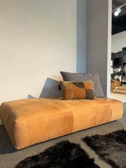 Sofa Iwan Leder Crazy Nubuk Tobacco 2510 26 Braun Füße Kunststoff Gleiter Inklusive Cushion Iwan Ohne Mehrfarbiges Kissen