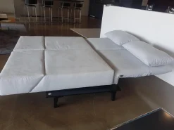 Sofa Jill Stoff E Cape 60 Lightgrey Grau mit Verstellfunktion