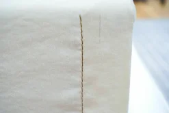 Sofa Kimono Large Stoff Air 11 Ecru Weiß Beige Cat. Lusso mit 10 Kissen