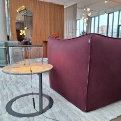 Sofa Le Bambole Bibambola Stoff Adria Dunkelrot