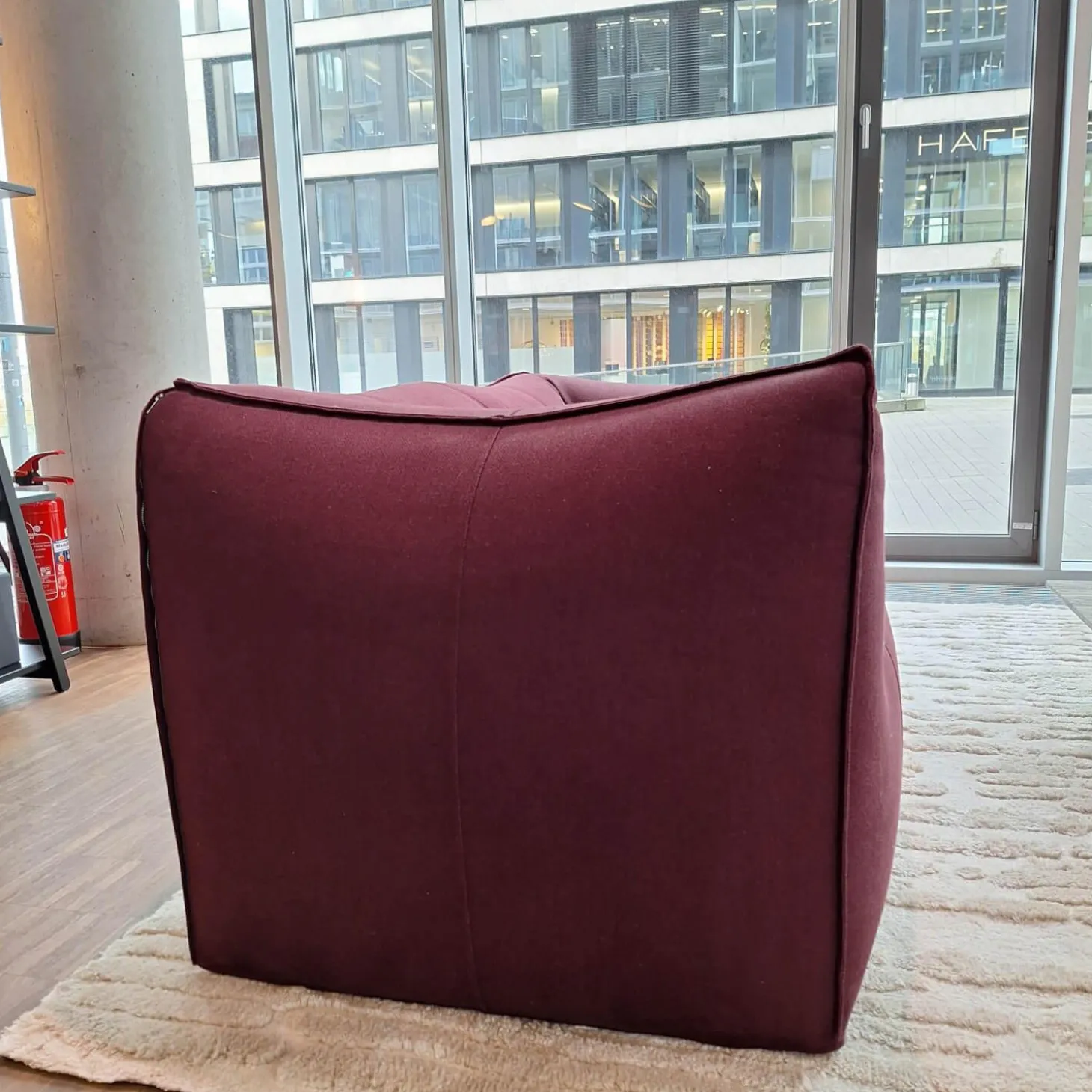 Sofa Le Bambole Bibambola Stoff Adria Dunkelrot