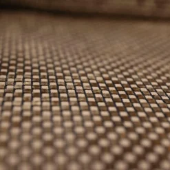 Sofa Loft Small 150 Stoff Holzrahmen Mit Geflecht Bezogen Braun Schwarz