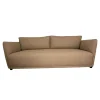 Sofa Lua 66902 10 01 Stoff Menba Dess Beige Füße Schwarzer Kunststoff