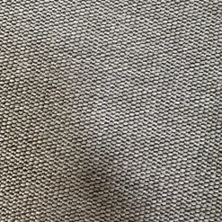 Sofa Mell 17311 Stoff 9127 Braun Grau Fußrahmen Feinstruktur Schwarzbraun Inklusive Filzgleiter