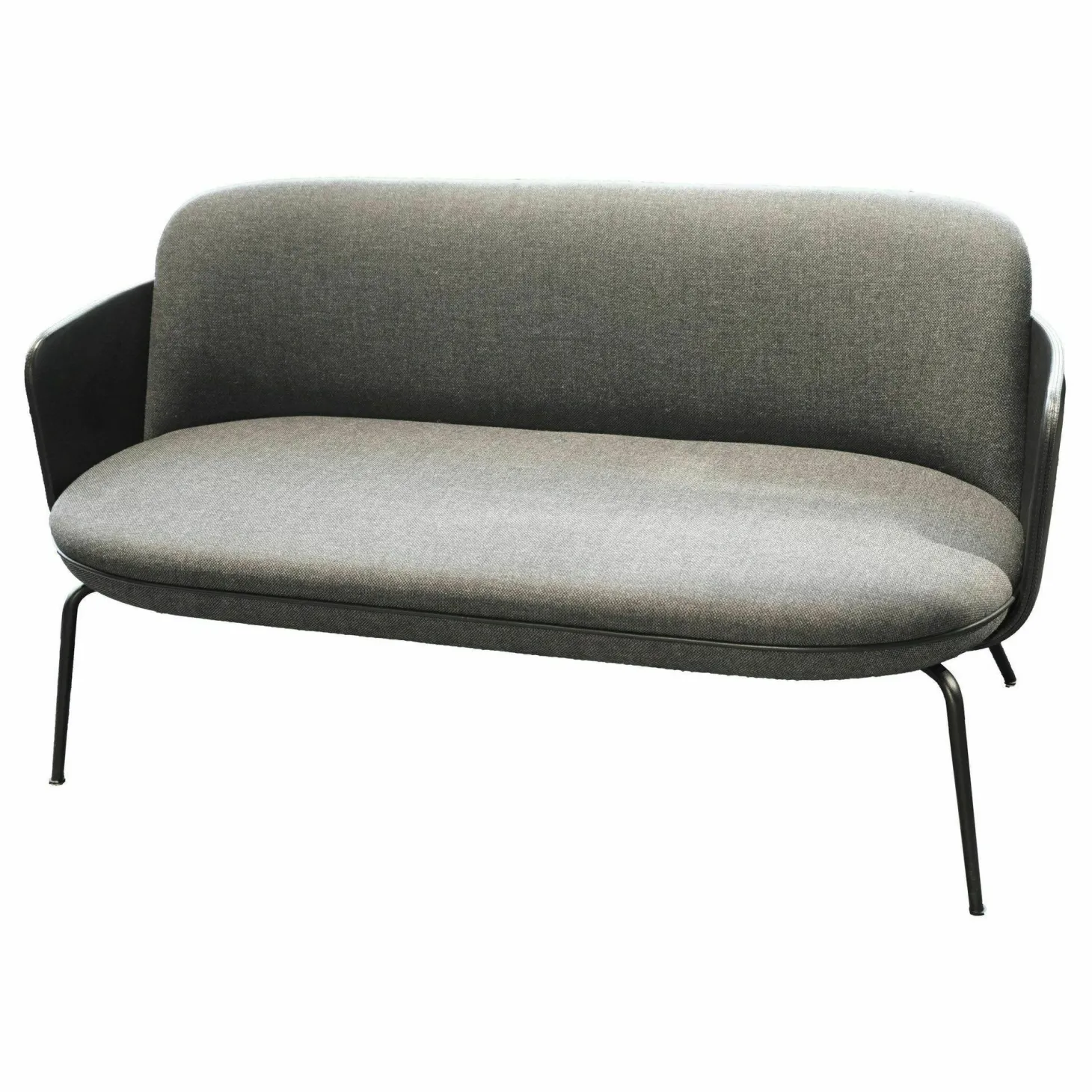 Sofa Merwyn Lounge 135 29625 Stoff Hagen Graphit Grau Aussen Keder Schwarz