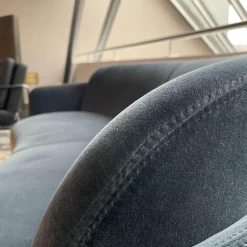 Sofa Miles Lounge Stoff Grau