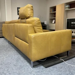 Sofa Miroo Bezug Leder Z69 Farbe 52 Kurkuma