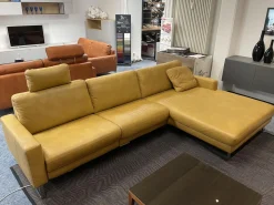 Sofa Miroo Bezug Leder Z69 Farbe 52 Kurkuma