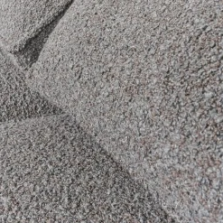 Sofa mit Longchair Cube Air Stoff Cooper BW1779-191 Grau