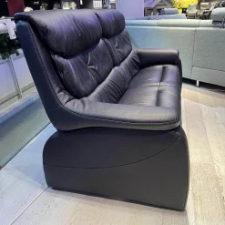 Sofa Mondo Satyr 3-Sitzig Bezug Leder 24 Longru Pazifik Sitz Superlastic Soft