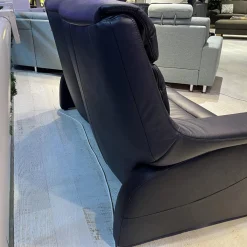 Sofa Mondo Satyr 3-Sitzig Bezug Leder 24 Longru Pazifik Sitz Superlastic Soft