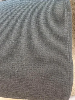 Sofa Moov Stoff Panama Grau Gestell Chrom Rückenteile Unabhängig Voneinander Klappbar