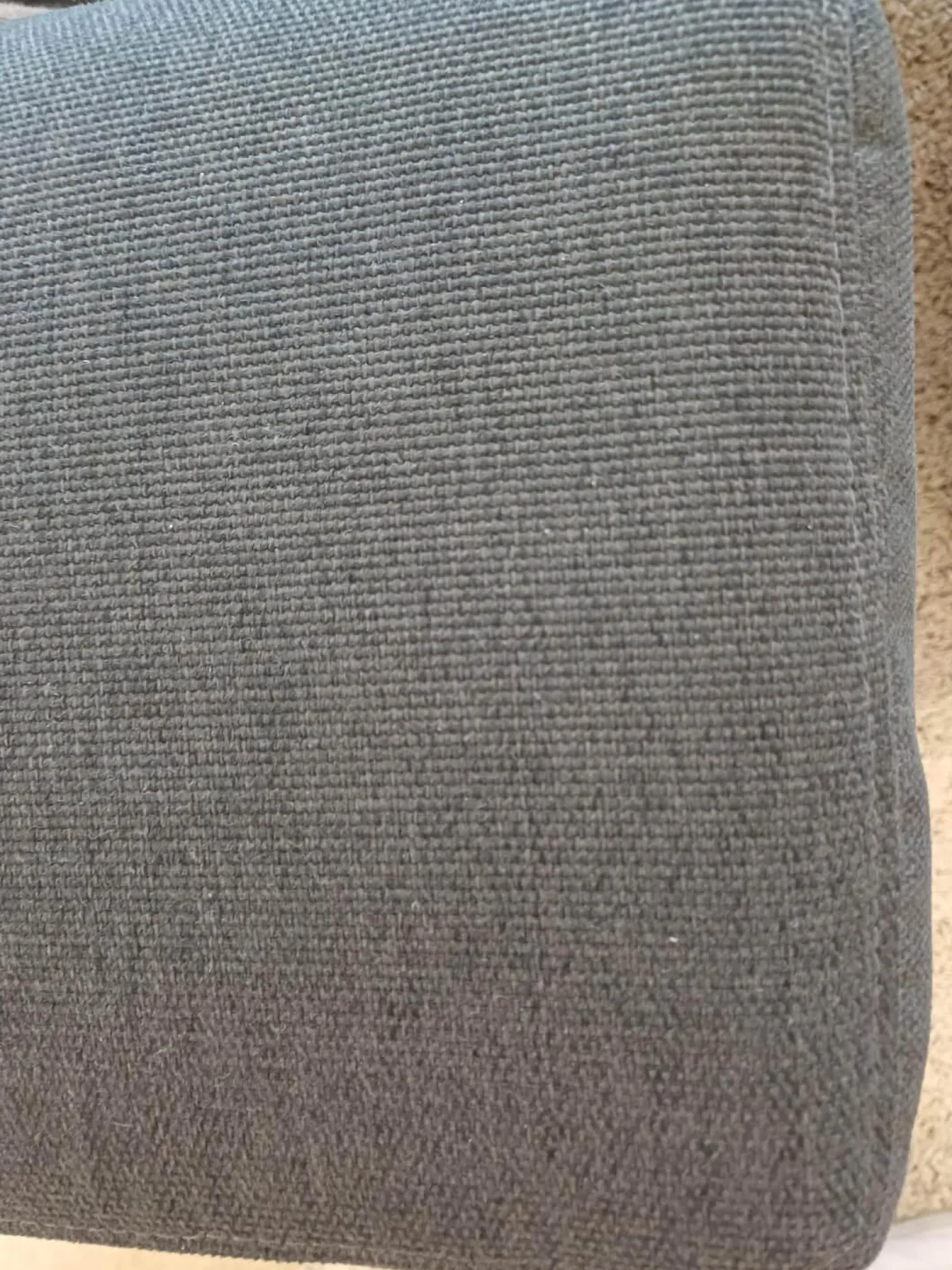 Sofa Moov Stoff Panama Grau Gestell Chrom Rückenteile Unabhängig Voneinander Klappbar