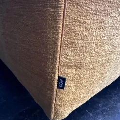 Sofa Moss 74211 Bezug Stoff 8164 Curry Gelb Füße Feinstruktur Schwarzbraun