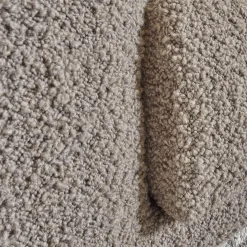 Sofa Moss Stoff 14002 Hellgrau Füße Verchromt Mit Rückenkissen