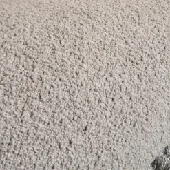 Sofa Moss Stoff 14002 Hellgrau Füße Verchromt Mit Rückenkissen