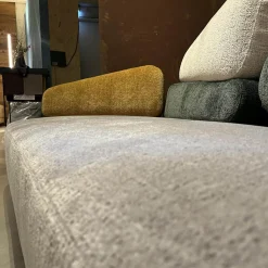 Sofa Mosspink Stoff 4401 92 Grau 75 Gelb 45 Creme 35 Grün 80 Rosa Füße Eiche Dunkel Geölt