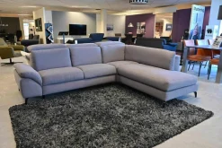 Sofa MR9200 Stoff Nevio Stone mit Funktionen