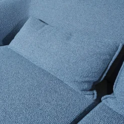 Sofa Nook Innen Stoff 8214 Blau Petrol Außen Stoff 8206 Nordic Blau