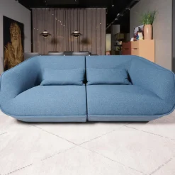 Sofa Nook Innen Stoff 8214 Blau Petrol Außen Stoff 8206 Nordic Blau